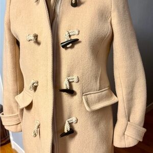 J. Crew Women's Cream Pea Coat